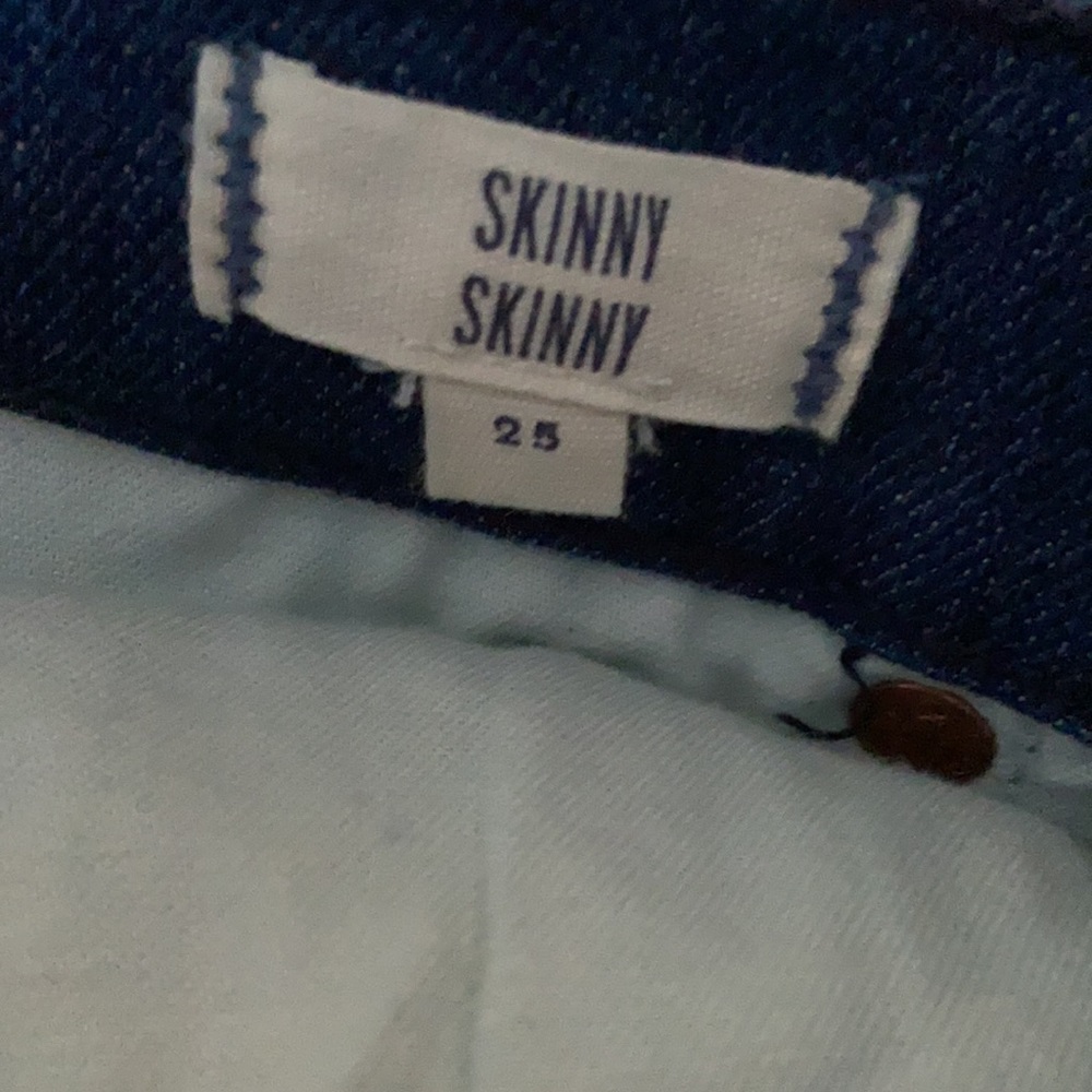 Madewell Skinny Skinny Jeans Size 25 - Picture 9 of 10